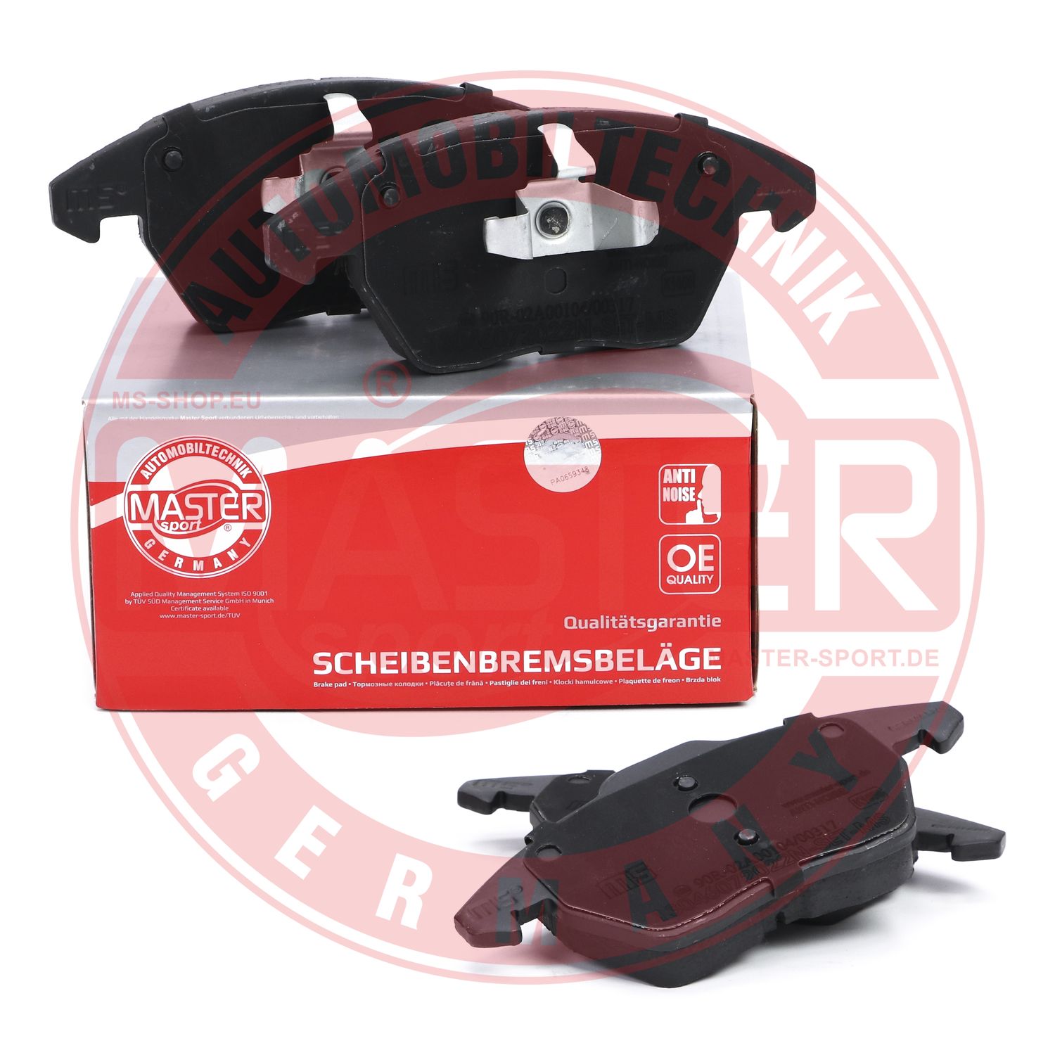 Placute frana MASTERSPORT GERMANY 13046072022N-SET-MS